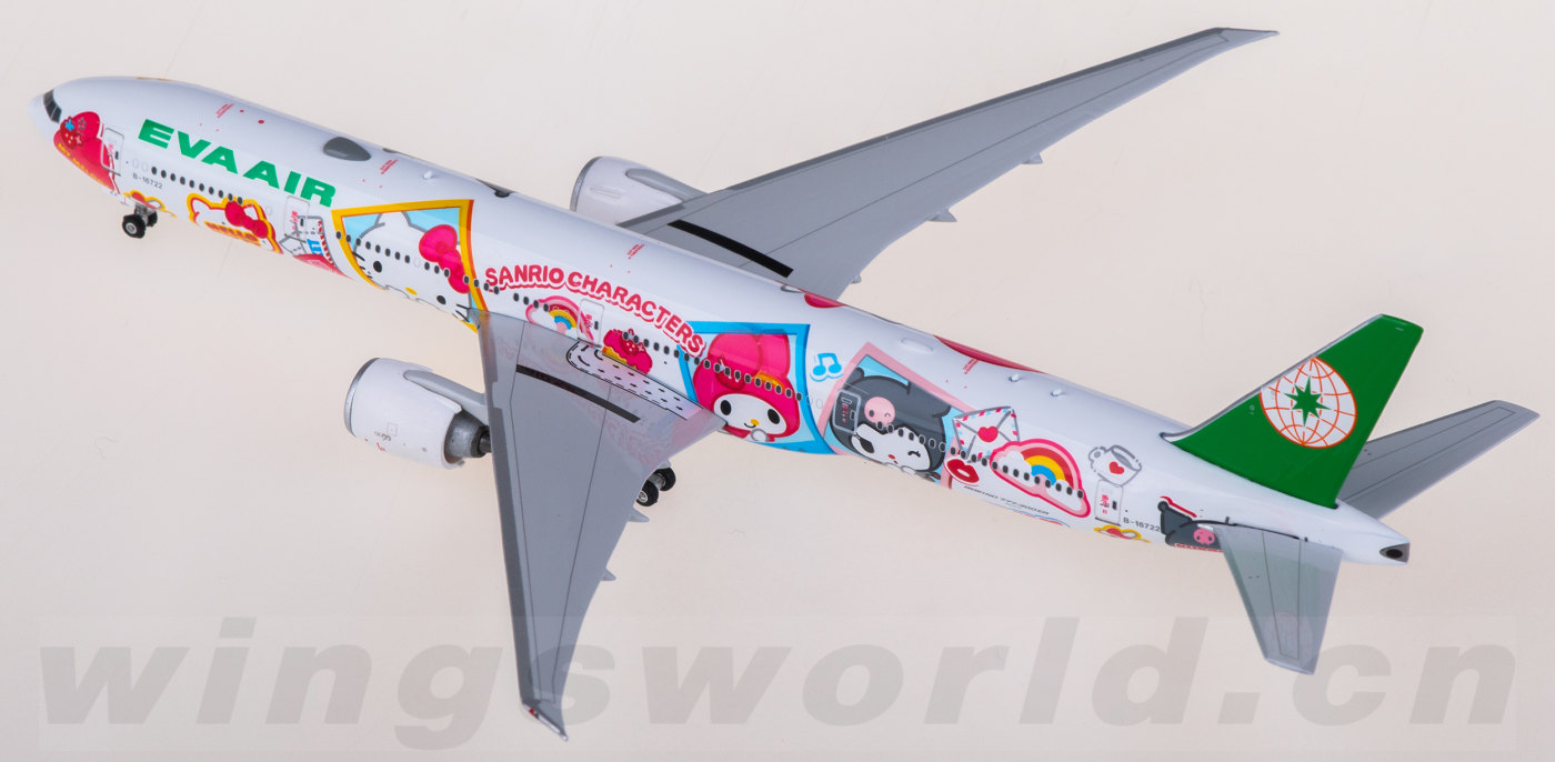 PH04610 EVA Air 长荣航空Boeing 777-300ER B-16722 Phoenix 1