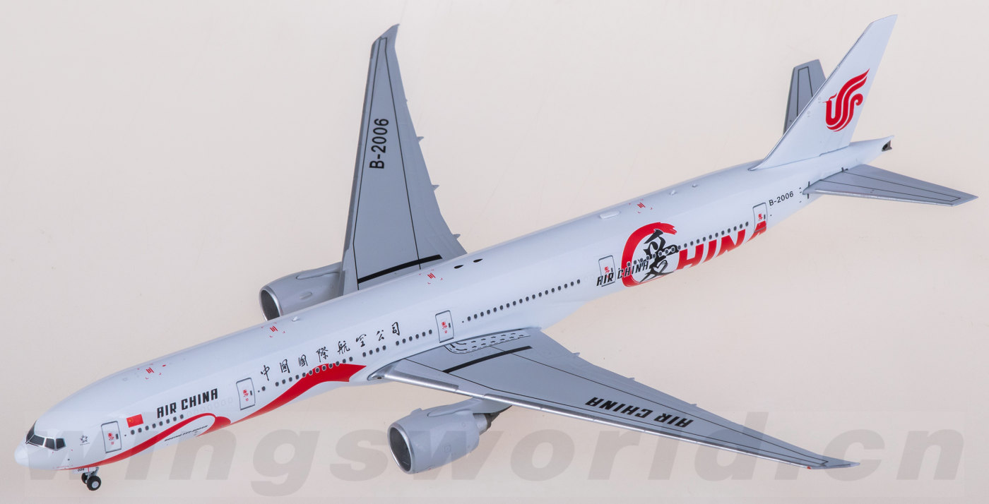 中國貨運航空　B777-200　旅客機大型模型 中國貨運航空 B777-200 旅客機大型模型 中華航空大藍鯨彩繪機China