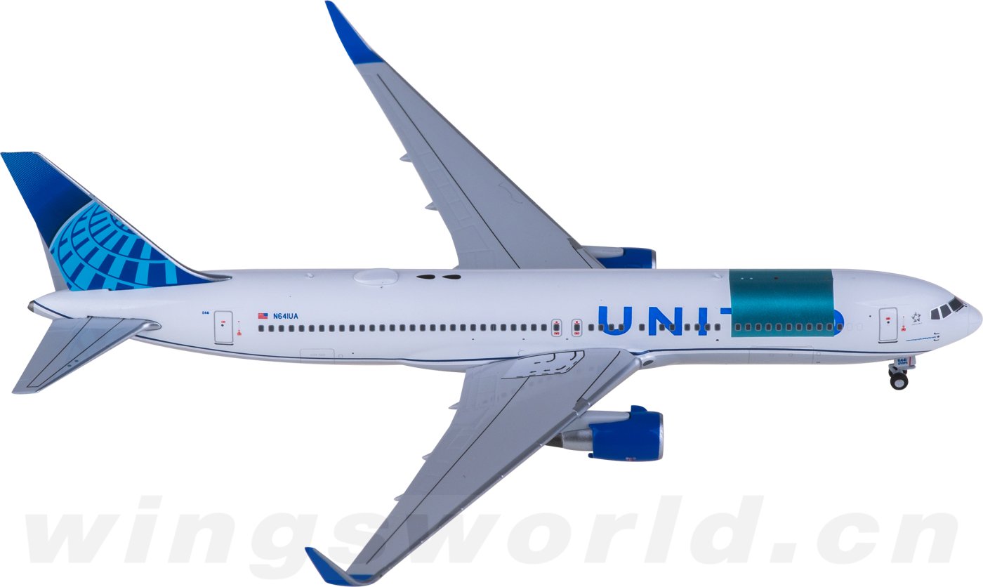航空機・ヘリコプター 1/400 United Airlines 777-300ER NGModel United Airlines Boeing 777-300ER N2352U New Evolution Livery