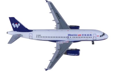 NGmodels 1:400 West Air Airbus A319 B-6420