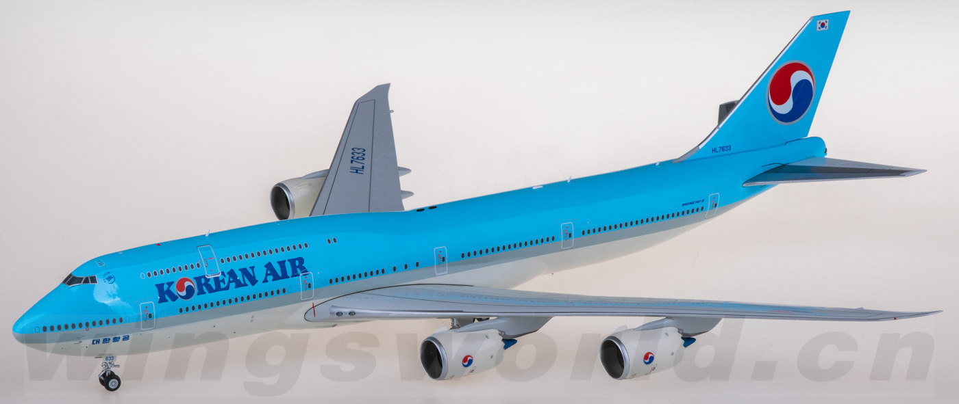 SQ Wings 1:200 大韓航空 ボーイング 747-8 HL7633 SQ Wings 1:200 大韓航空 B747-8I HL7638 - メルカリ