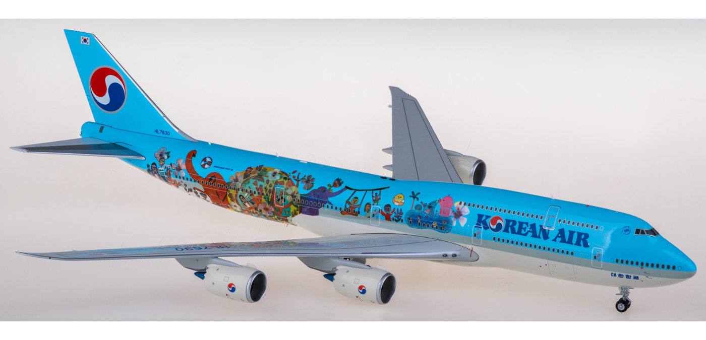 SQ Wings 1:200 大韓航空 787-10 HL8515 SQ Wings 1:200 Korean Air Boeing B787-10 Diecast Aircraft