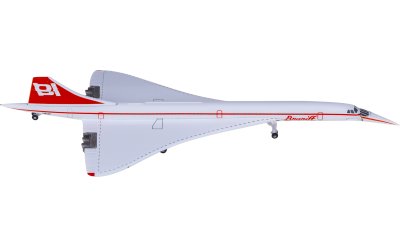 Herpa 1:500 Braniff Concorde N81AC