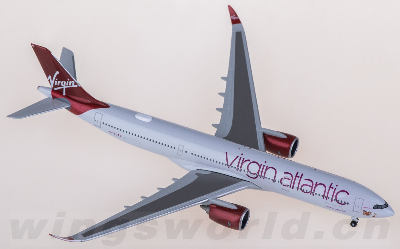 virgin Atlantic A330 2023年クリスマス限定 台紙封筒付き Atlantic A330 2023年クリスマス限定 台紙封筒付き virgin
