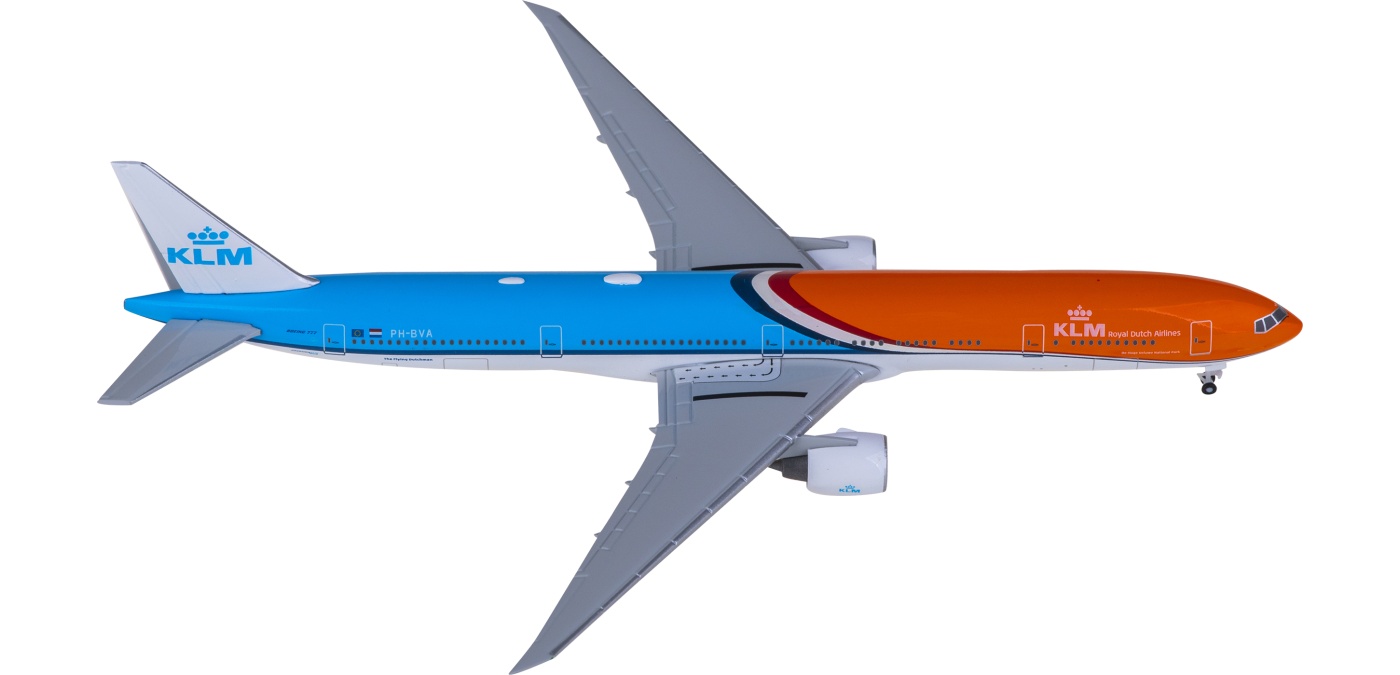537773 KLM Boeing 777-300ER PH-BVA Herpa 1:500 -飞机模型世界