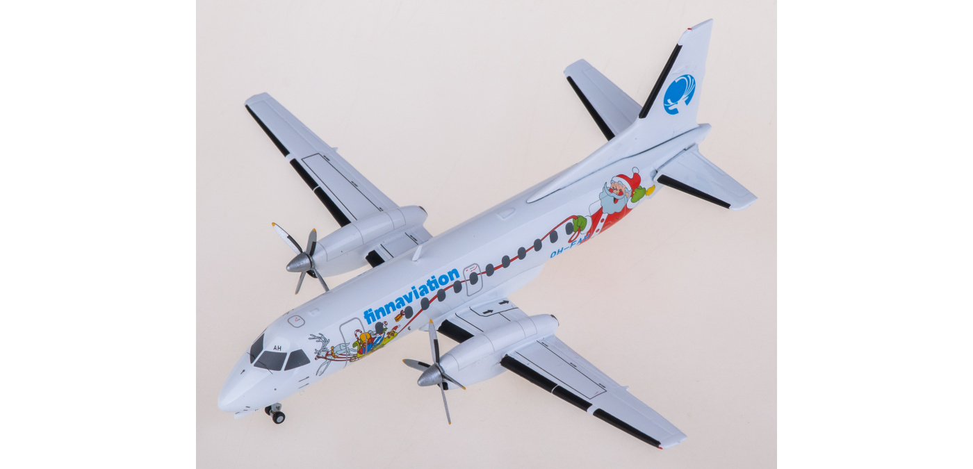 573245 Finnaviation Saab 340 OH-FAH Herpa 1:200 -飞机模型世界