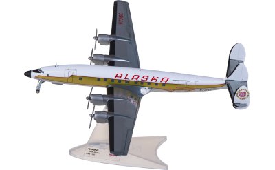 Herpa 1:200 Alaska Airlines 阿拉斯加航空 Lockheed L-1649A Starliner N7316C