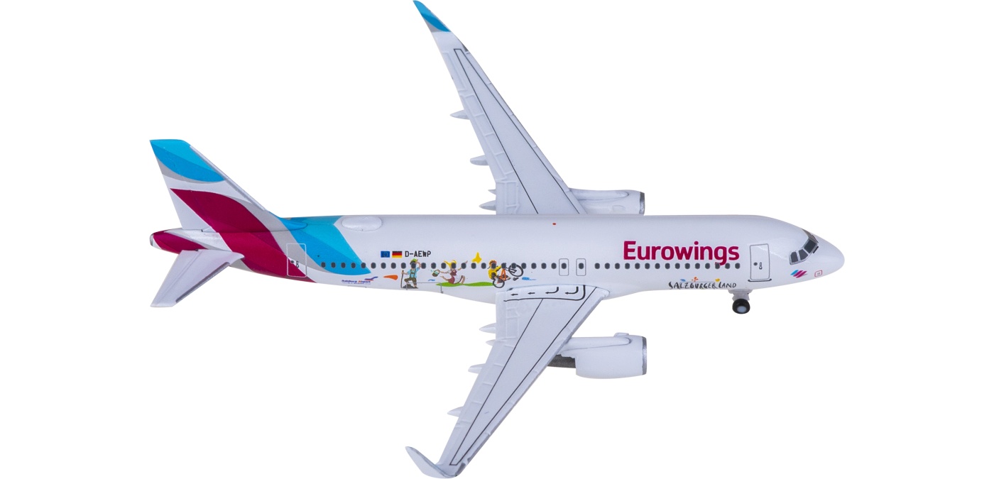 537698 Eurowings 欧洲之翼航空Airbus A320 D-AEWP Herpa 1:500