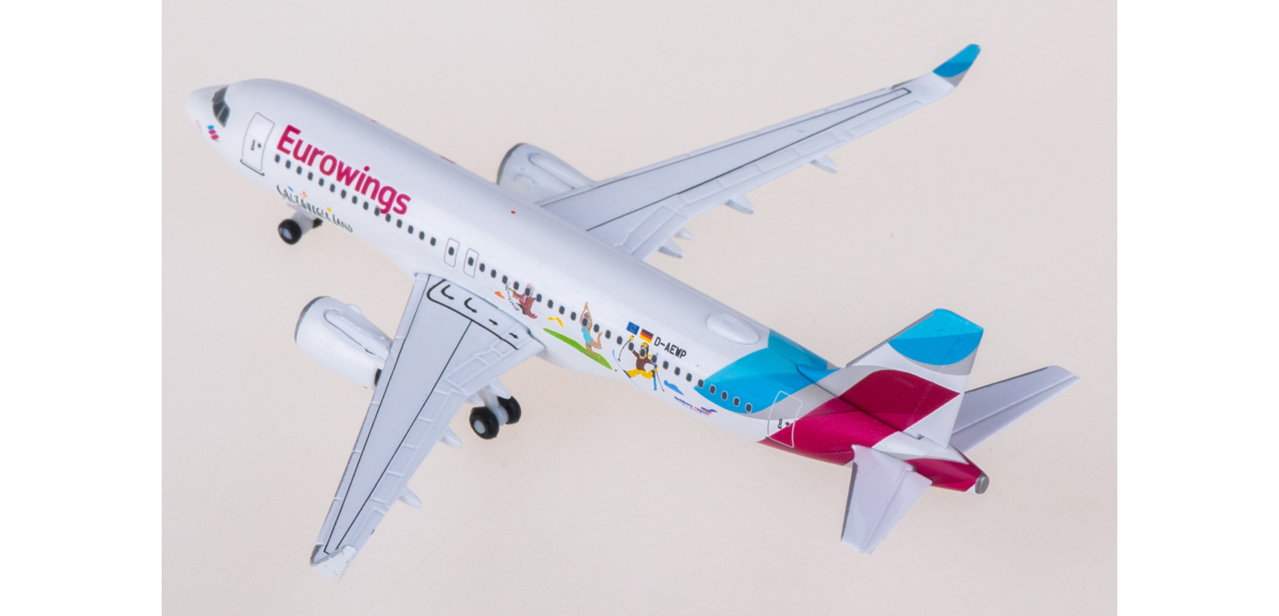 537698 Eurowings 欧洲之翼航空Airbus A320 D-AEWP Herpa 1:500