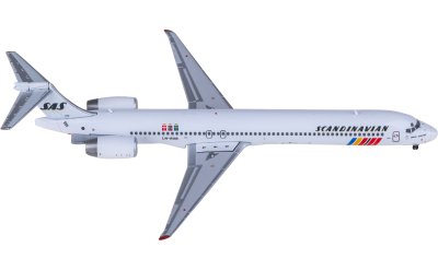 JC Wings 1:400 SAS 北欧航空 McDonnell Douglas MD-90 LN-ROB