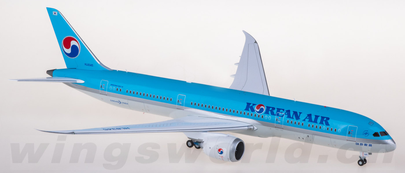 お取り寄せ商品】1/200 787-9 大韓航空「創立50周年記念特別塗装