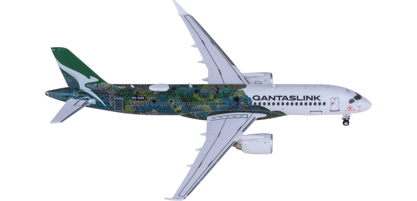 GeminiJets 1:400 カンタス航空 A220-300 VH-X4A GEMINI JETS QANTAS AIRWAYS AIRBUS A220-300 VH- X4A 1/400