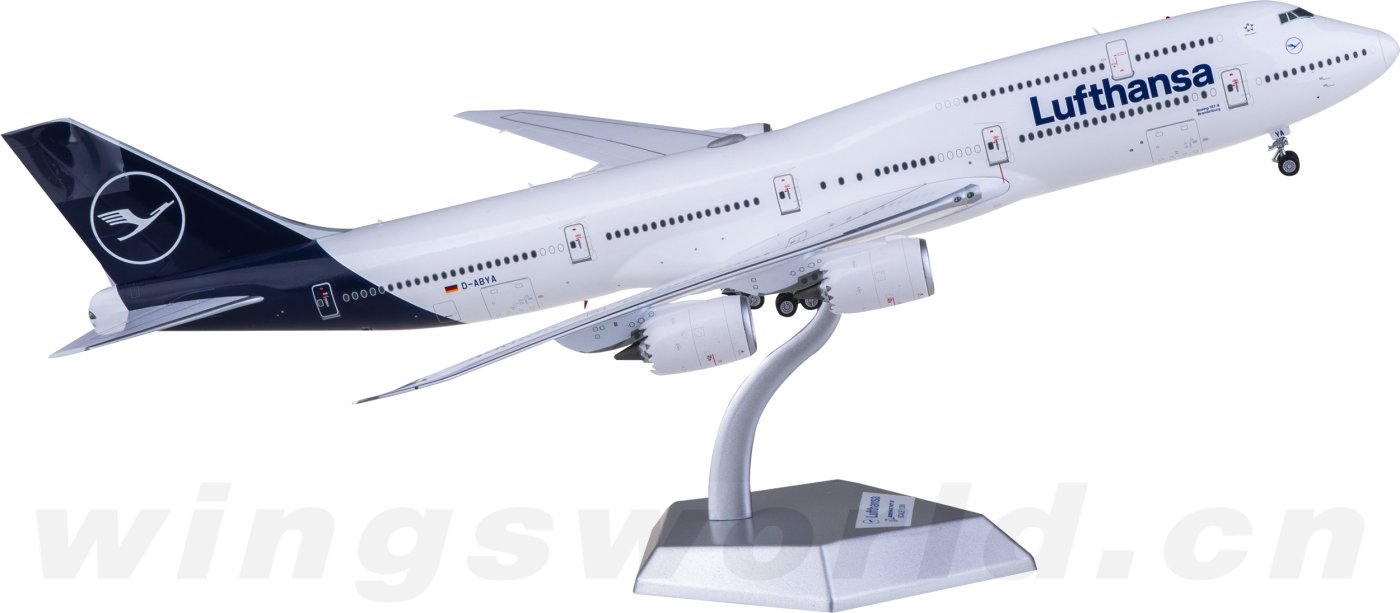 L2054 Lufthansa Boeing 747-8 D-ABYA SQ Wings 1:200 -飞机模型世界