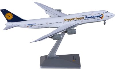Hxmodels 1:400 Lufthansa 汉莎航空 Boeing 747-8 D-ABYI 襟翼放下版