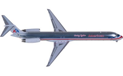 NGmodels 1:400 American Airlines 美国航空 McDonnell Douglas MD-82 N214AA