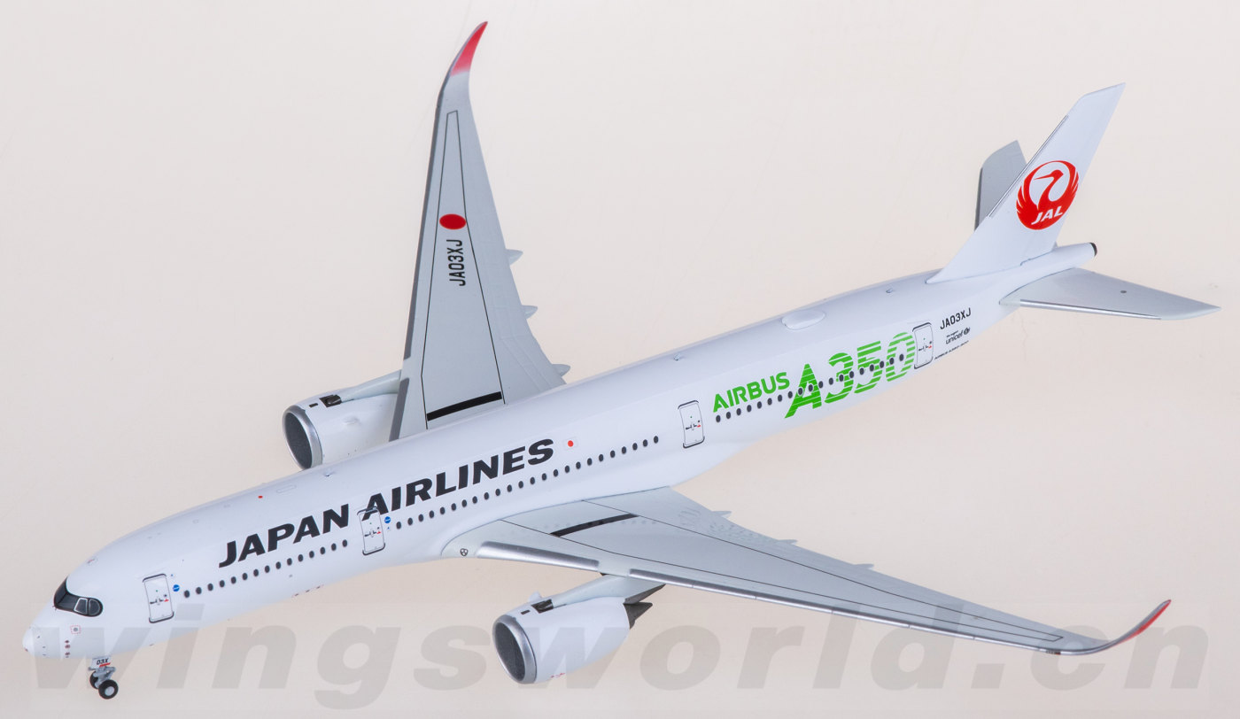 Aviation 1:400 日本航空 A350-900 JA06XJ モデル JAL Japan Airlines
