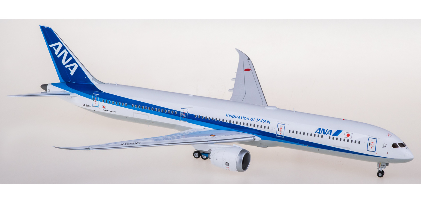 SQ Wings 全日空 ANA B787-10 JA981A 1/200 ANA B787-10 JA981A – 1:200 Scale Model by SQ Wings – Flying
