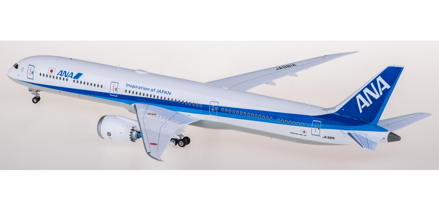 SQ Wings 1:200 ANA 全日空 B787-10 JA981A ANA B787-10 JA981A – 1:200 Scale Model by SQ Wings – Flying