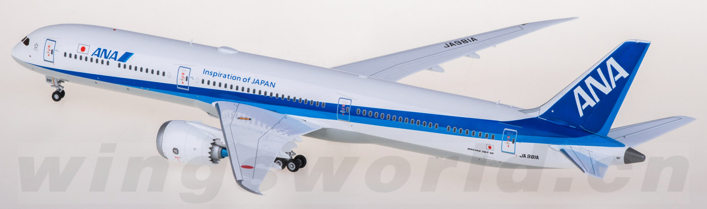 L2037 ANA 全日空Boeing 787-10 JA981A SQ Wings 1:200 -飞机