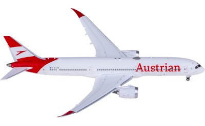 JC Wings 1:400 Austrian Airlines 奥地利航空 Boeing 787-9 Dreamliner OE-LPM 襟翼放下版