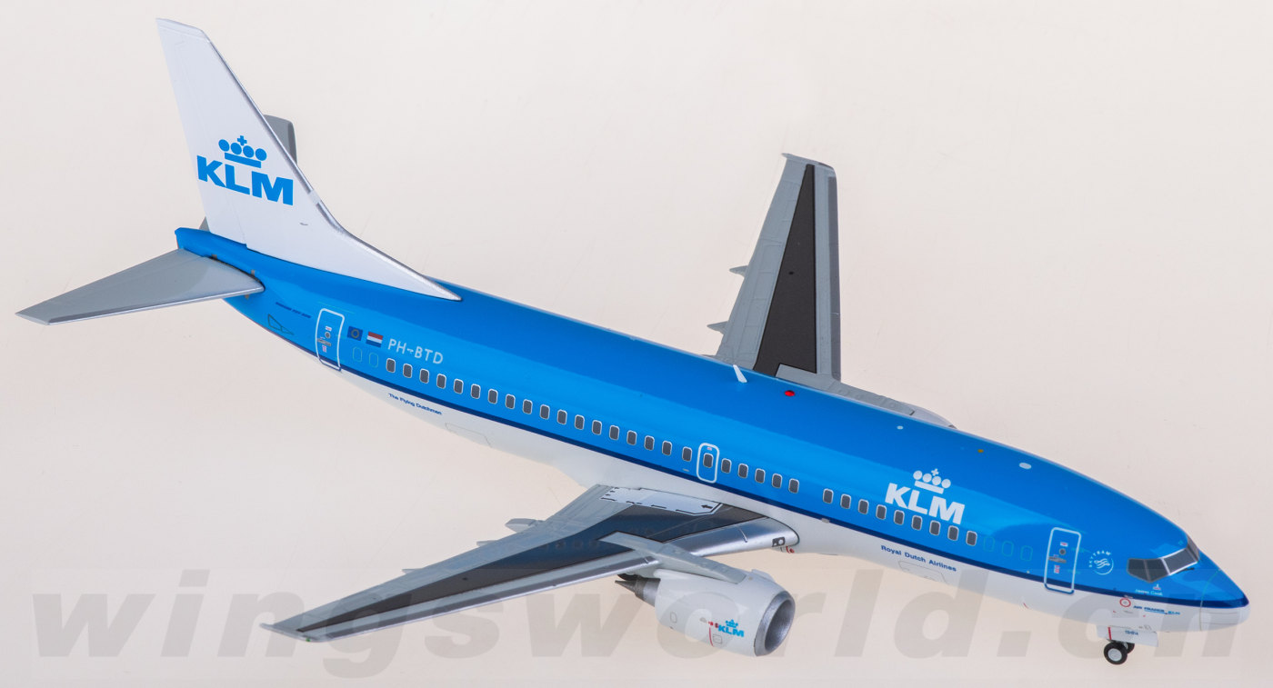 XX20357 KLM Boeing 737-300 PH-BTD JC Wings 1:200 -飞机模型世界