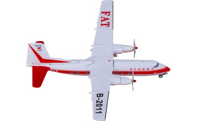 B757-200 FAT 1/400ダイキャストモデル　遠東航空　展示ケース付き FAT 远东航空-飞机模型世界商城