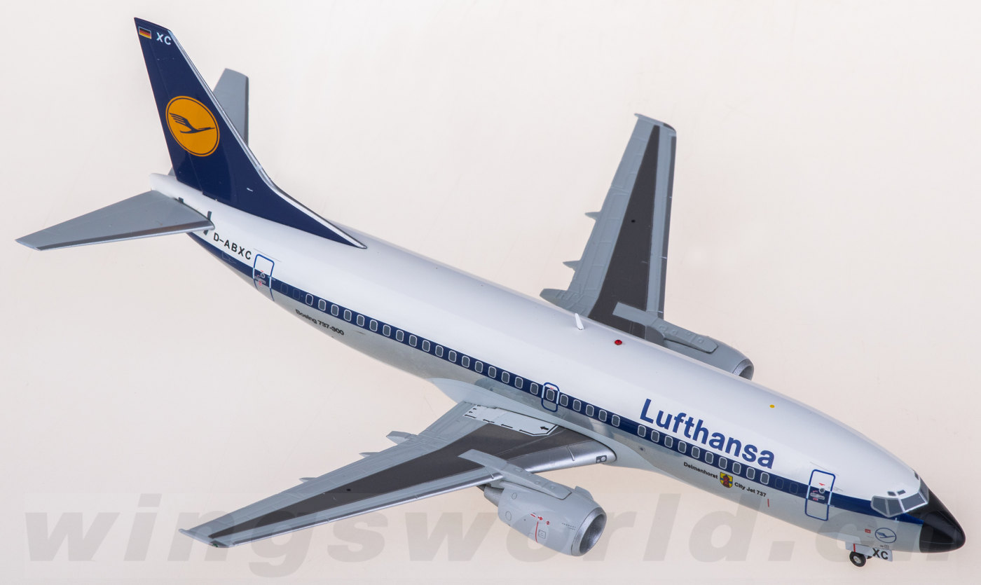 EW2733002 Lufthansa Boeing 737-300 D-ABXC JC Wings 1:200 -飞机模型世界