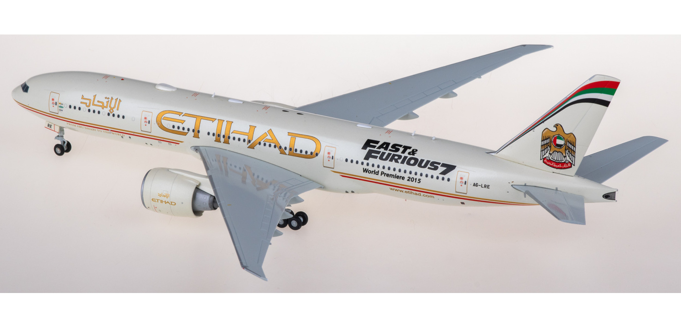 XX20323 Etihad Airways 阿提哈德航空Boeing 777-200LR A6-LRE JC