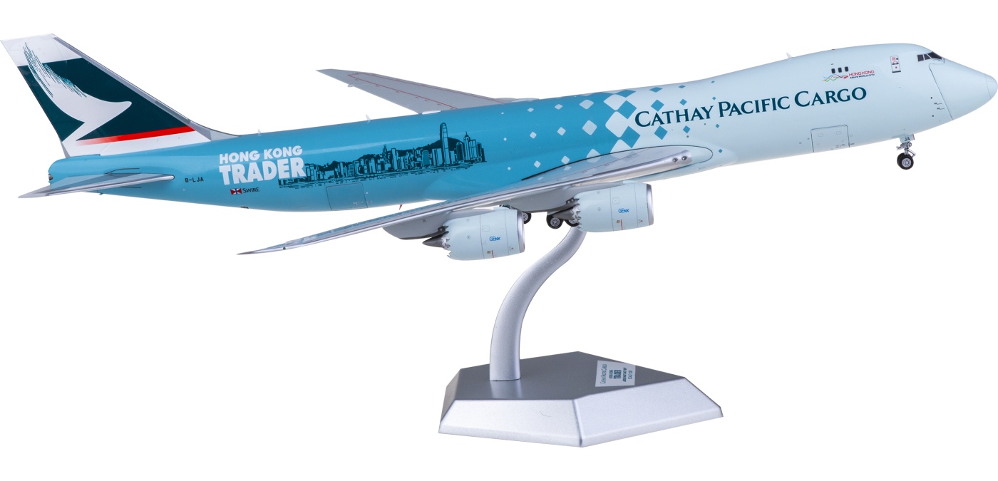 航空機・ヘリコプター SQ 1:200 Cathay Pacific B747-8F B-LJA SQ Wings 1:200 Cathay Pacific Cargo Boeing B747-8F Diecast