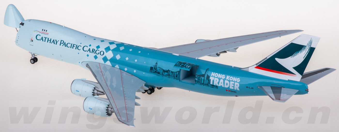航空機・ヘリコプター SQ 1:200 Cathay Pacific B747-8F B-LJA 67de99f71733f.png-product_largest