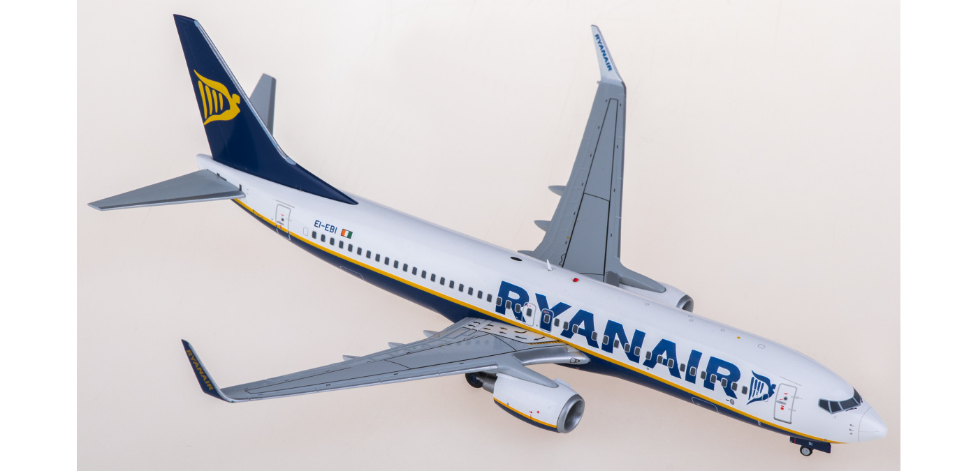 XX2492 Ryanair Boeing 737-800 EI-EBI JC Wings 1:200 -飞机模型世界