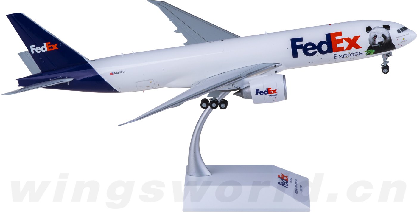 XX20046 FedEx 联邦快递Boeing 777-200LRF N885FD JC Wings 1:200