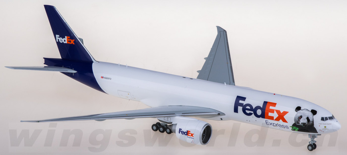 XX20046 FedEx 联邦快递Boeing 777-200LRF N885FD JC Wings 1:200