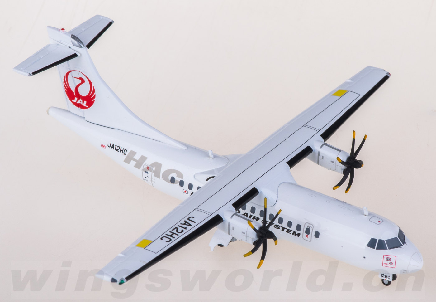 EW2AT4005 Hokkaido Air System 北海道空中系统ATR-42 JA12HC JC Wings