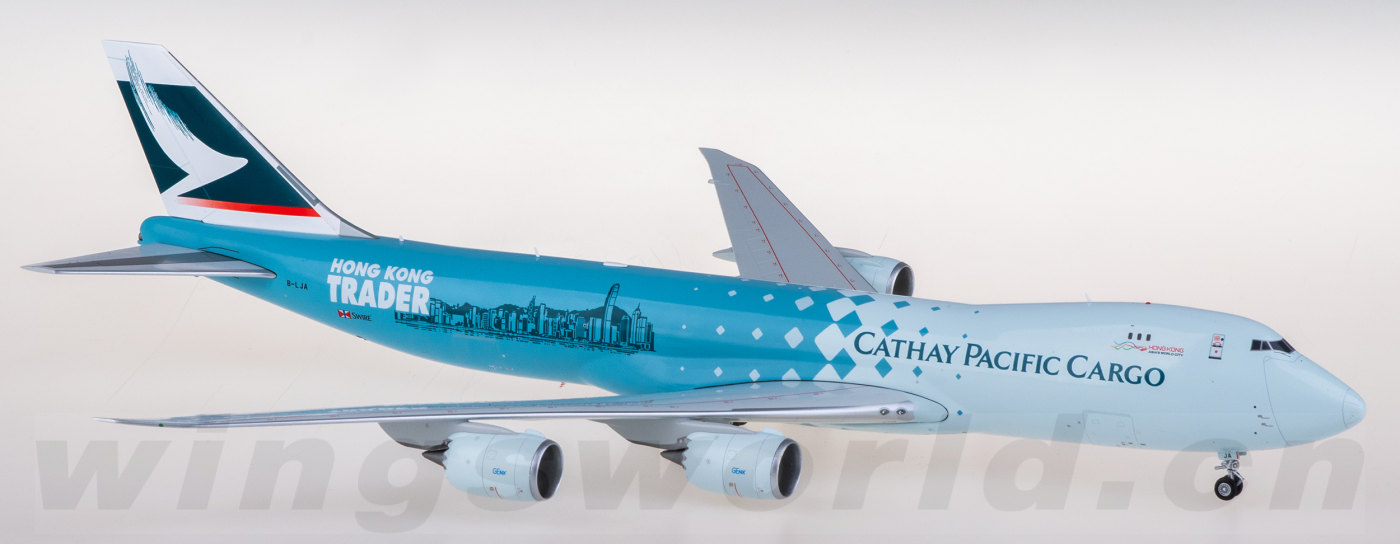 航空機・ヘリコプター SQ 1:200 Cathay Pacific B747-8F B-LJA SQ Wings 1:200 Cathay Pacific Cargo Boeing B747-8F Diecast