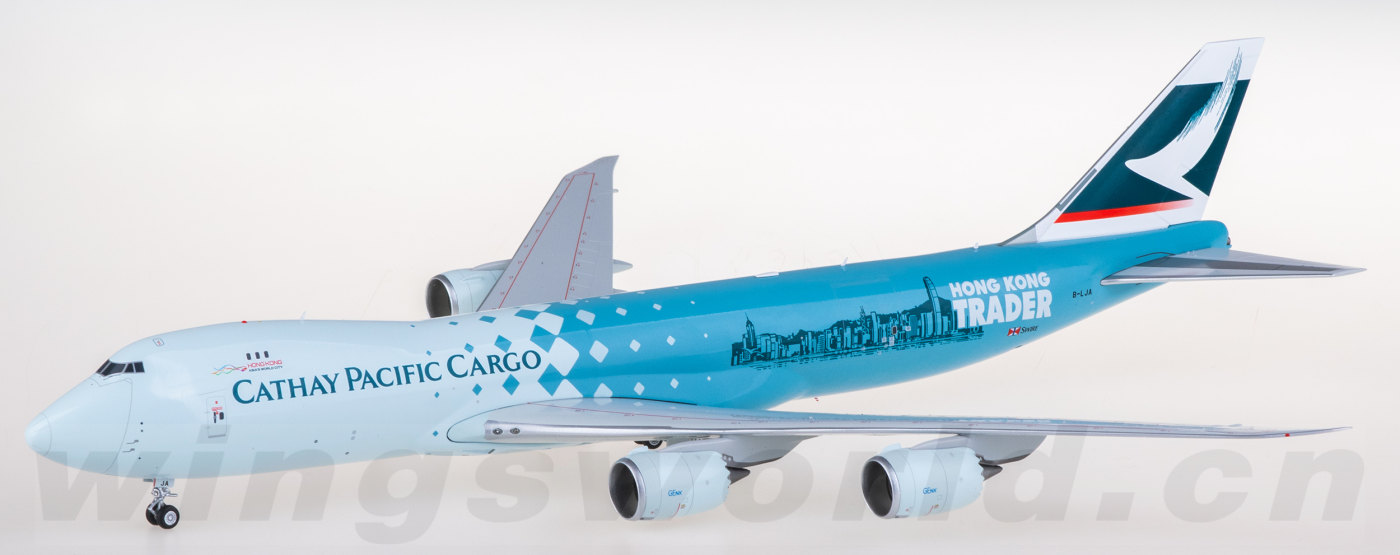 L2074 Cathay Pacific 国泰航空Boeing 747-8F B-LJA SQ Wings 1