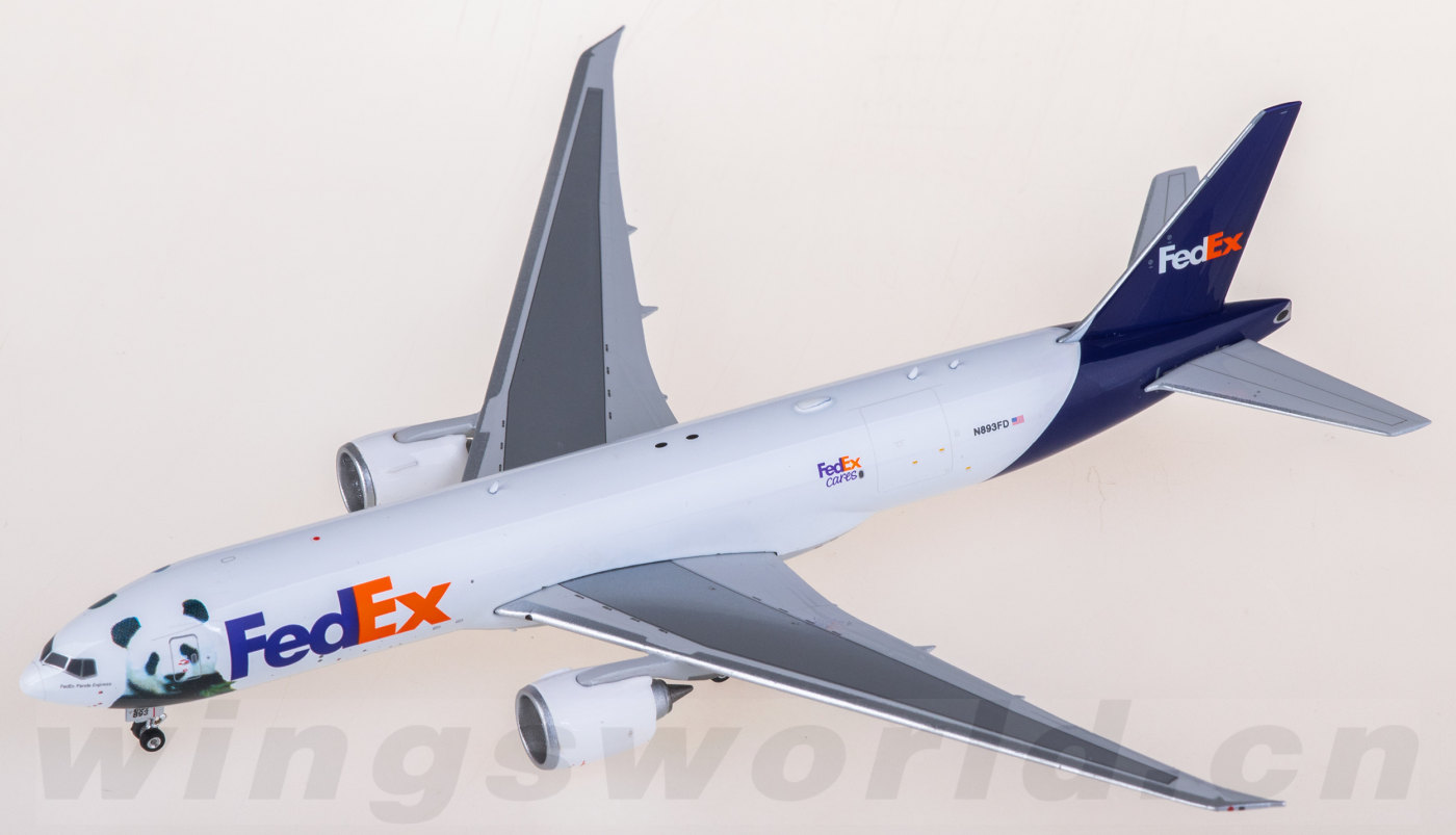 PH04625 FedEx Boeing 777-200LRF N893FD Phoenix 1:400 -飞机模型世界