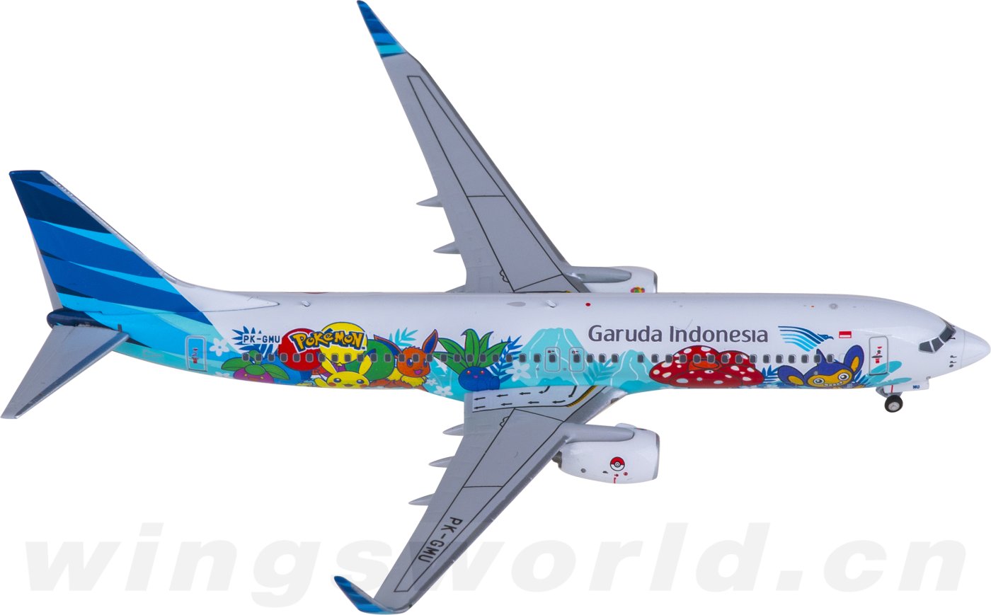 Garuda Indonesia 737-800 ポケモン ガルーダ NG Garuda Indonesia 737-800 ポケモン ガルーダ NG NG Model