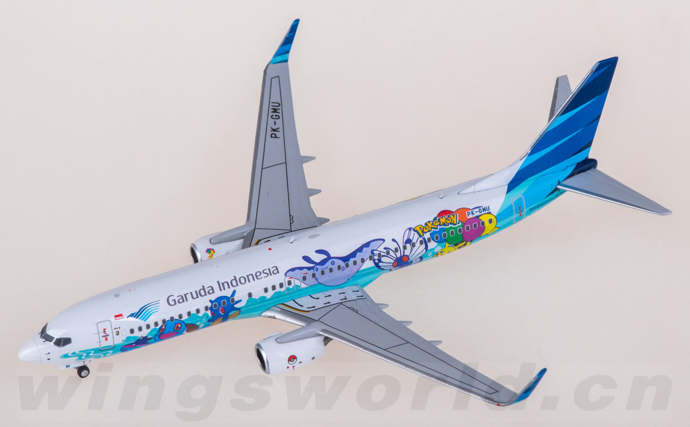 NG58229 Garuda Indonesia Boeing 737-800 PK-GMU NGmodels 1:400