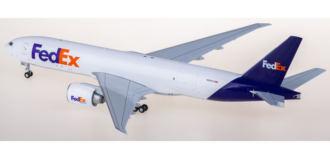 G2FDX1376 FedEx Boeing 777-200LRF N895FD Geminijets 1:200 -飞机