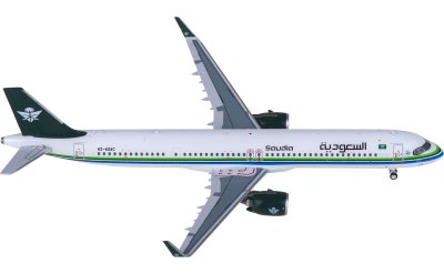 Panda Model 1:400 Saudia 沙特阿拉伯航空 Airbus A321neo HZ-ASAC