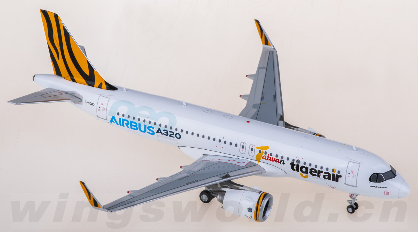 XX20115 Tigerair 欣丰虎航Airbus A320neo B-50021 JC Wings 1:200