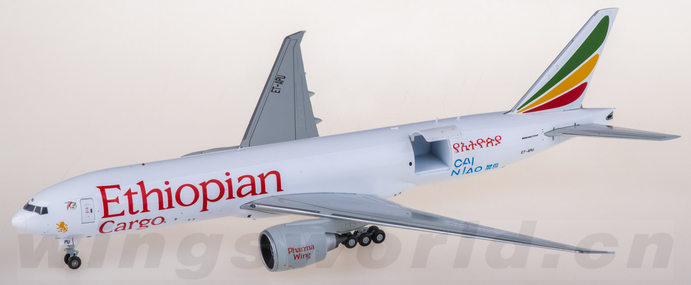 XX20297C Ethiopian Airlines 埃塞俄比亚航空Boeing 777-200LRF ET-APU