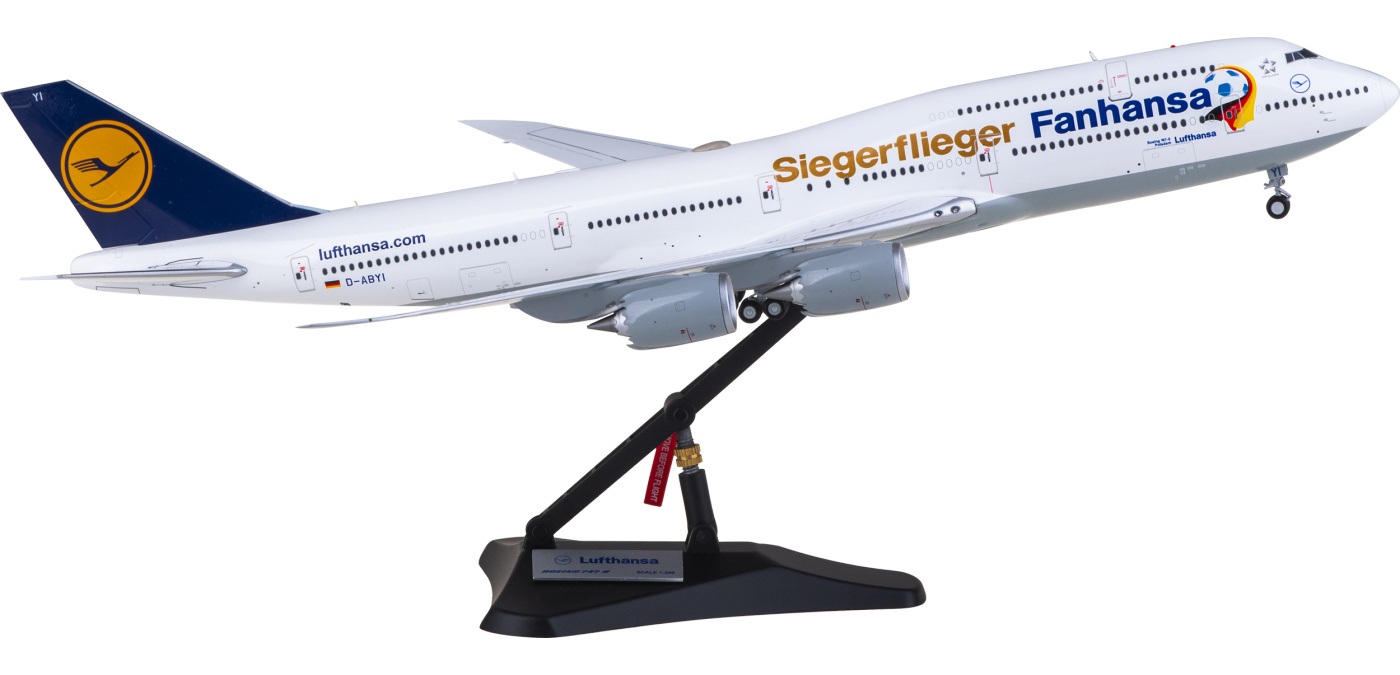 EW2748004 Lufthansa Boeing 747-8 D-ABYI JC Wings 1:200 -飞机模型世界