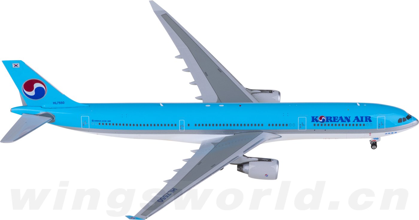 KOREAN AIR A330-300 大韓航空 コリアン ph 1:400 PH04656 Korean Air 大韩航空Airbus A330-300 HL8025 Phoenix 1