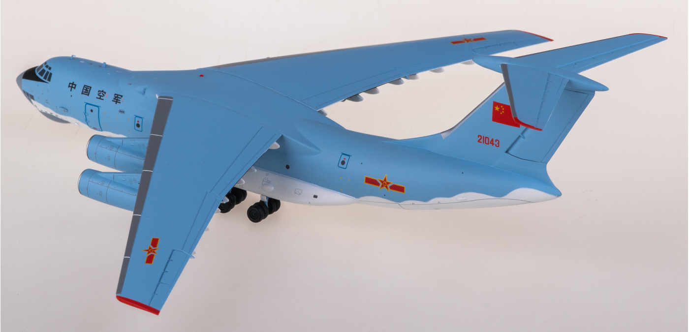 L2088 PLAAF 中国空军Ilyushin Il-76 21043 SQ Wings 1:200