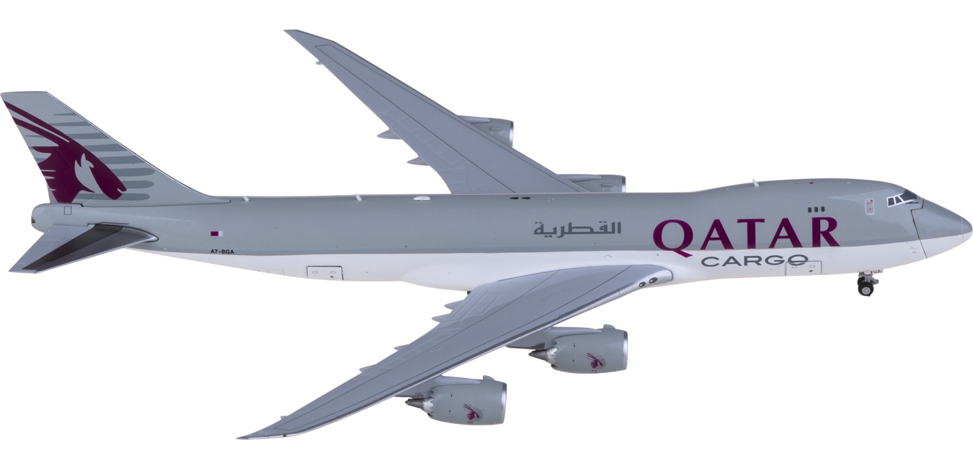 Qatar Airways Cargo B747-8F Reg: A7-BGA JC Wings 1:400