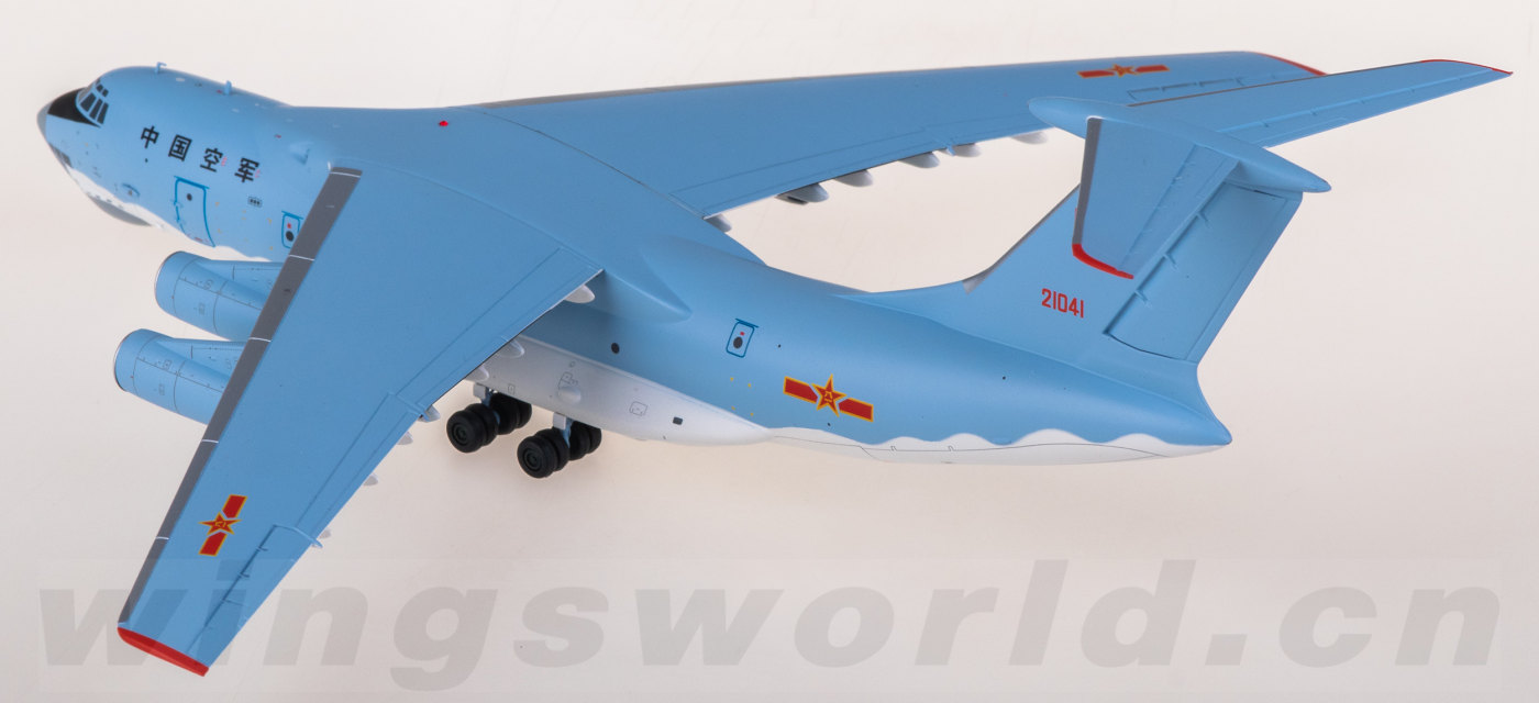 L2089 PLAAF 中国空军Ilyushin Il-76 21041 SQ Wings 1:200