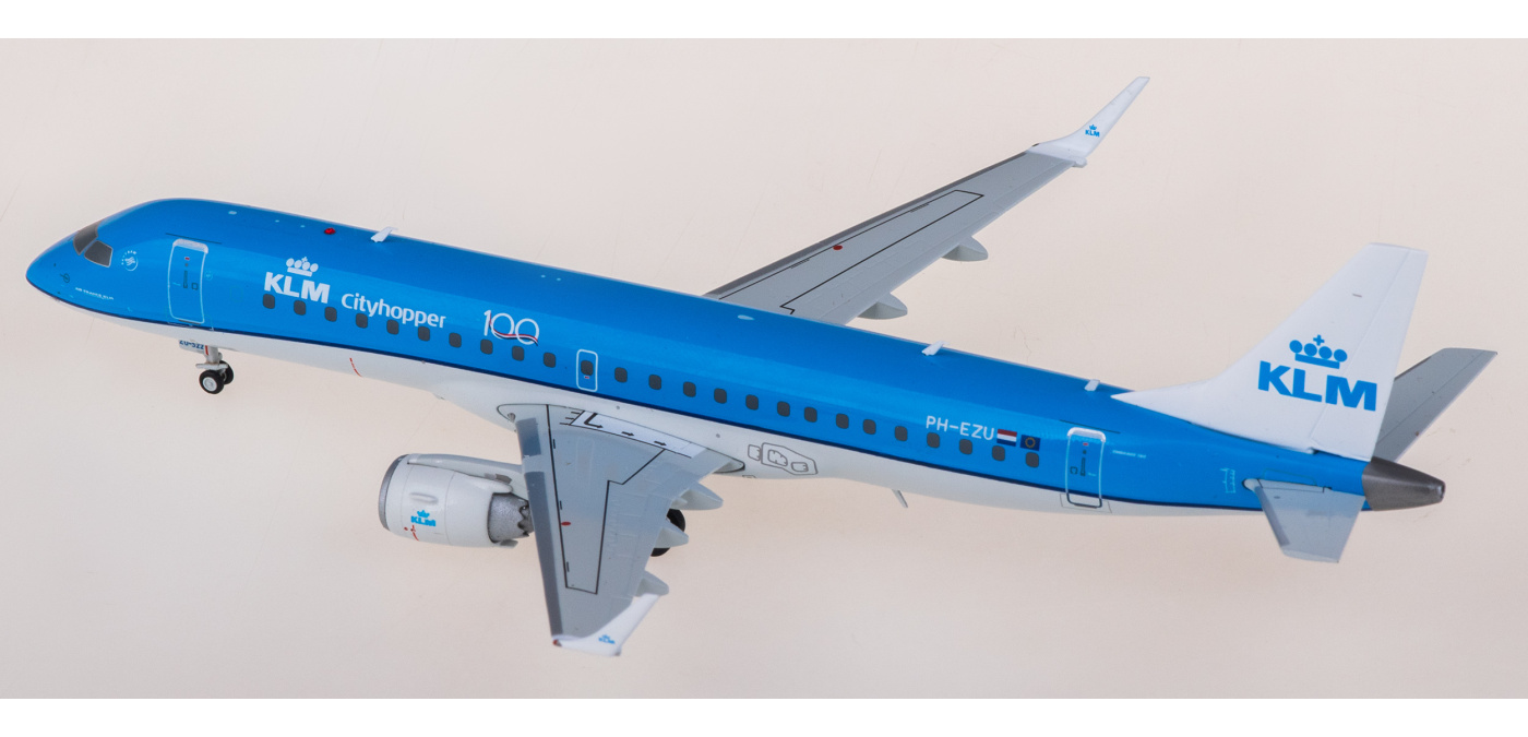 XX20424 KLM 荷兰皇家航空Embraer ERJ-190STD PH-EZU JC Wings 1:200