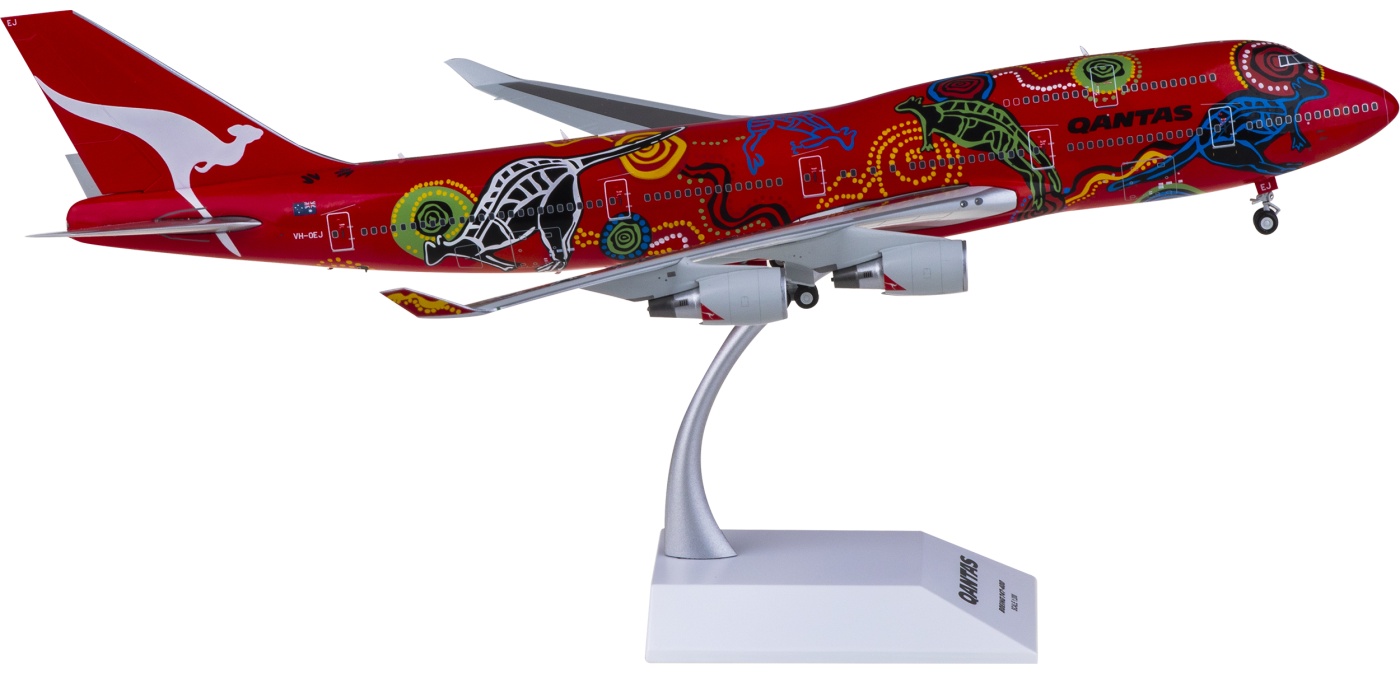 XX20377 Qantas 澳洲航空Boeing 747-400 VH-OEJ JC Wings 1:200